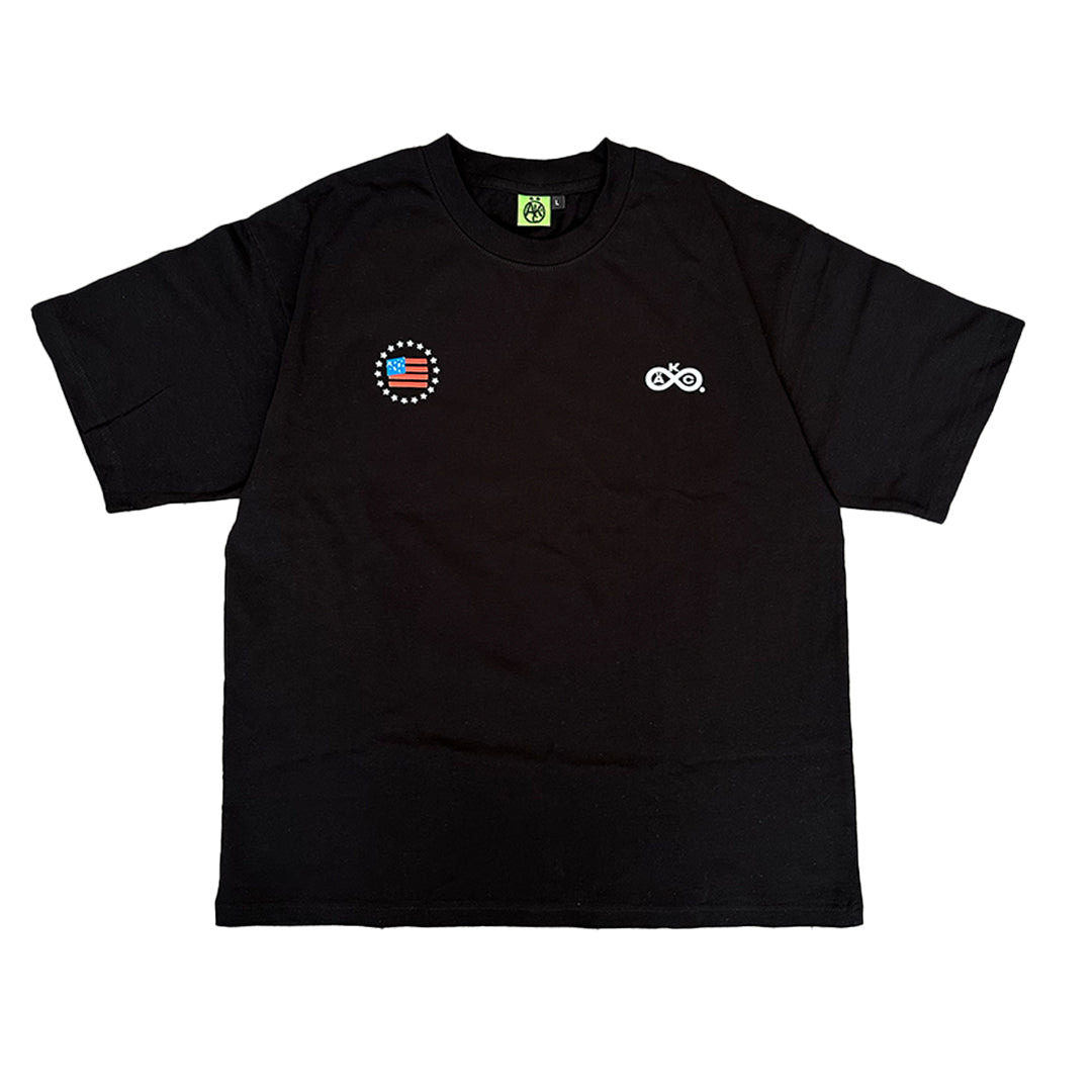 AKC - Short sleeve American flag t-shirt