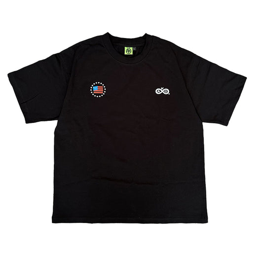 AKC - Short sleeve American flag t-shirt